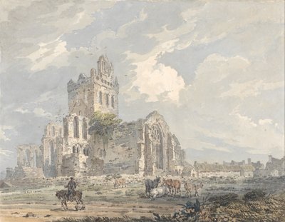 Jedburgh Abbey, Roxburghshire von Thomas Girtin